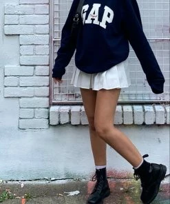 Shop Lena Jade White Pleated Tennis Skirt