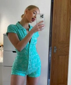 Shop Lena Jade Y2K Retta Playsuit