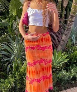 Shop Lena Jade Makenna Long Skirt Skirts