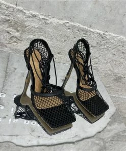 Shop Lena Jade Nova Mesh High Heel Shoes