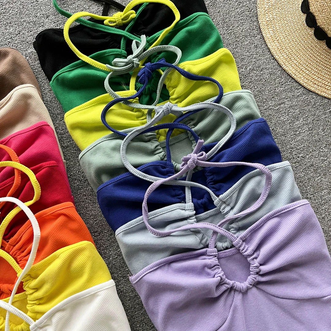 Shop Lena Jade Halter Tops Iggy Basic Halter Top 18 Shop Lena Jade Halter Tops Iggy Basic Halter Top