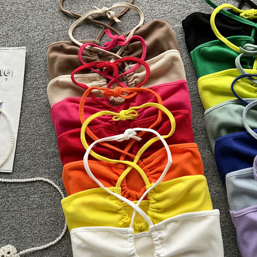 Shop Lena Jade Halter Tops Iggy Basic Halter Top 19 Shop Lena Jade Halter Tops Iggy Basic Halter Top