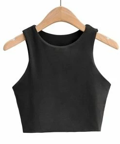 Shop Lena Jade Basic High Neck Tank The Basics Collection