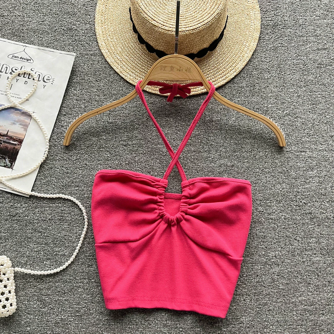 Shop Lena Jade Halter Tops Iggy Basic Halter Top 16 Shop Lena Jade Halter Tops Iggy Basic Halter Top