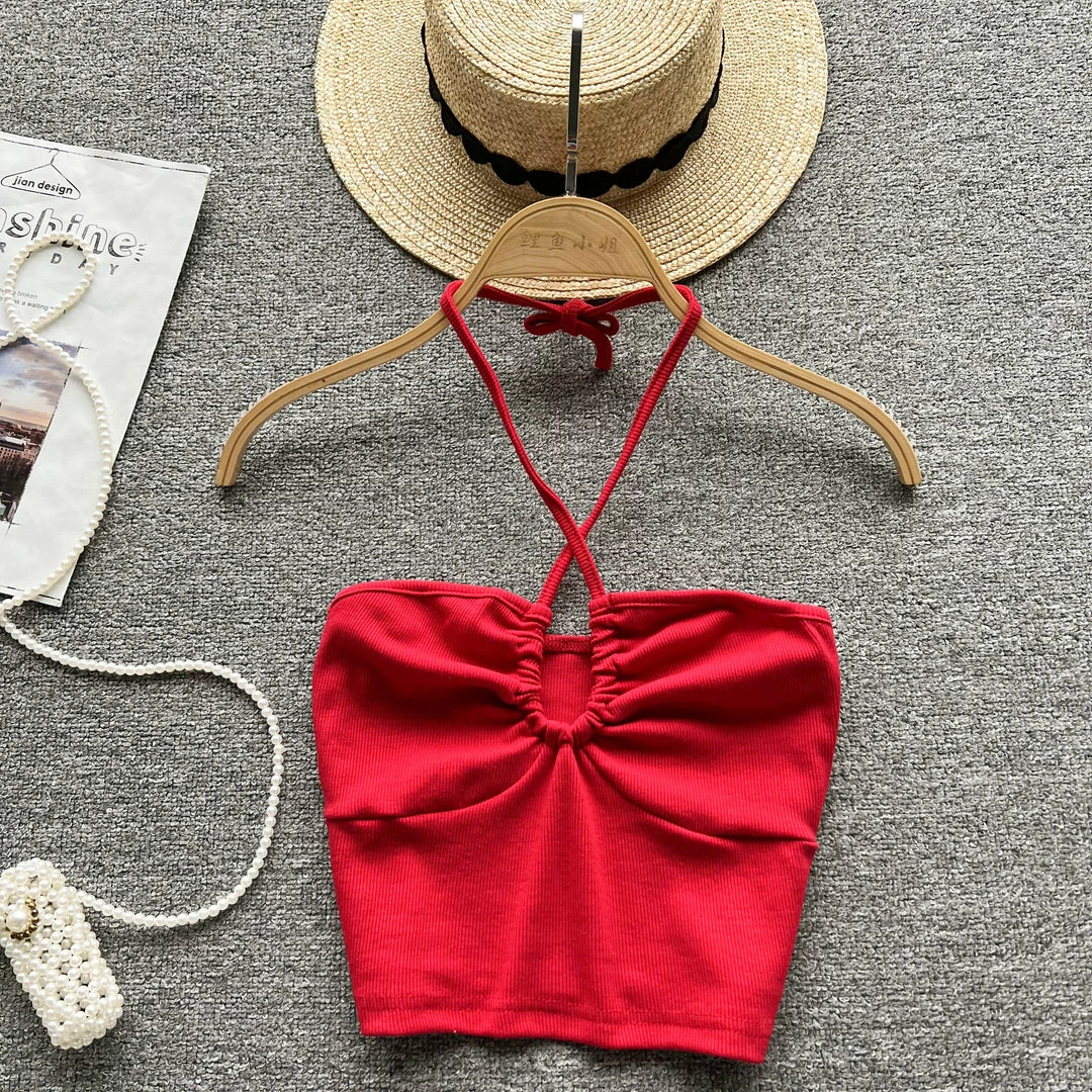 Shop Lena Jade Halter Tops Iggy Basic Halter Top 5 Shop Lena Jade Halter Tops Iggy Basic Halter Top