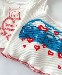 Shop Lena Jade Halter Tops Air-Brushed Halter Top