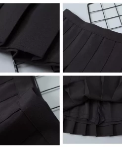 Shoplenajade Black Pleated Tennis Skirt Skirts 11 Shoplenajade Black Pleated Tennis Skirt Skirts