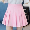 Shoplenajade Pink Pleated Skirt Skirts