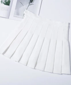 Shop Lena Jade White Pleated Tennis Skirt 11 Shop Lena Jade White Pleated Tennis Skirt