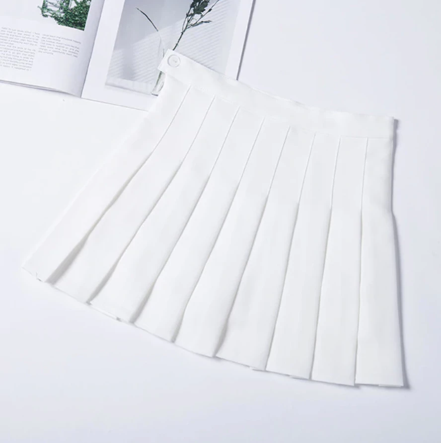 Shop Lena Jade White Pleated Tennis Skirt 7 Shop Lena Jade White Pleated Tennis Skirt