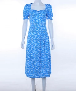 Shop Lena Jade Dresses Blue Samantha Floral Dress