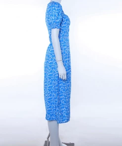 Shop Lena Jade Dresses Blue Samantha Floral Dress