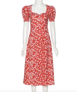 Shop Lena Jade Red Samantha Floral Dress Dresses