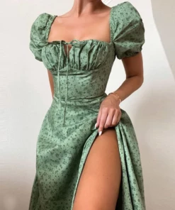 Shop Lena Jade Green Dansby Dress
