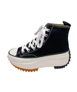Shop Lena Jade Black High Top Sneakers