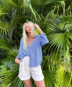 Shop Lena Jade Beachy Keen Button Down Shirt