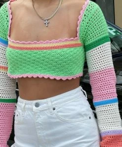 Shop Lena Jade Hazel Crochet Top