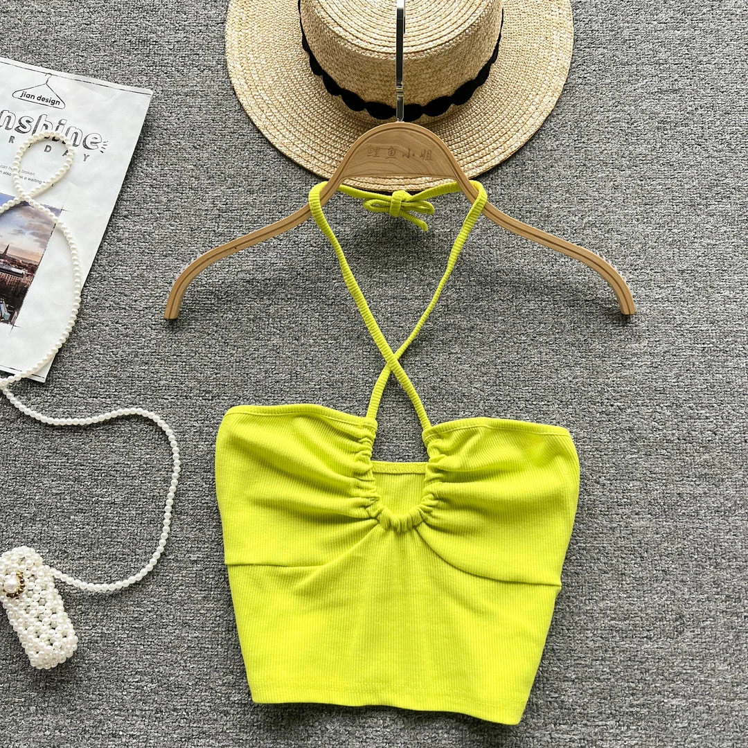 Shop Lena Jade Halter Tops Iggy Basic Halter Top 4 Shop Lena Jade Halter Tops Iggy Basic Halter Top