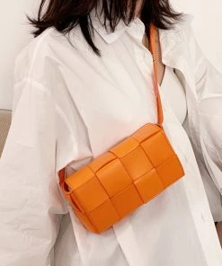 Shop Lena Jade Bags Woven Belt Bag