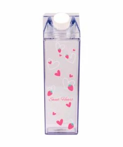 Shop Lena Jade Pink Hearts Milk Cartoon Bottle