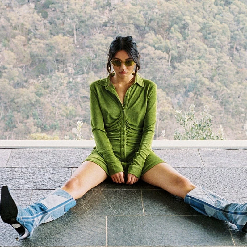 Shop Lena Jade Green Mirabelle Dress Dresses 7 Shop Lena Jade Green Mirabelle Dress Dresses