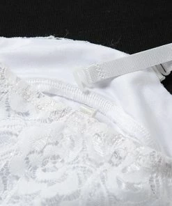 Shoplenajade White Lace Tank Tanks