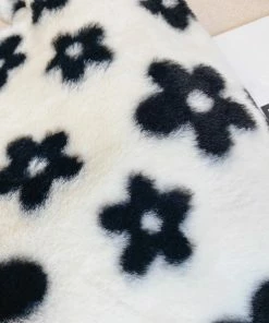 Shop Lena Jade Bags Large Flower Fuzzy Bag