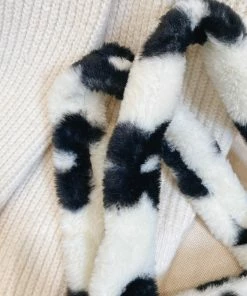 Shop Lena Jade Bags Large Flower Fuzzy Bag