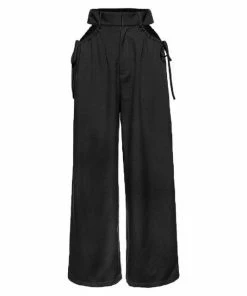 Shop Lena Jade Pants Black Wide Leg Trousers