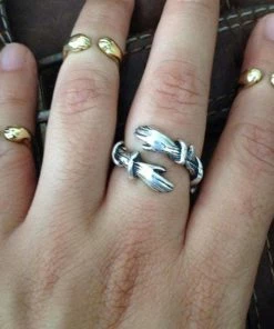 Shop Lena Jade Give Me A Hug Ring