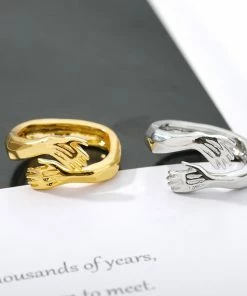 Shop Lena Jade Give Me A Hug Ring