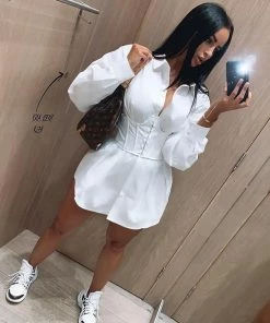 Shop Lena Jade Kendra Button Down Dress