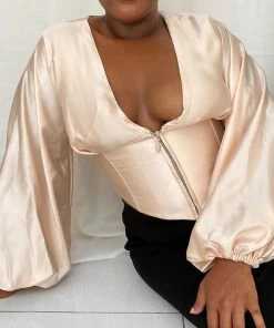 Shop Lena Jade Long Sleeves Michelle Long Sleeve Top