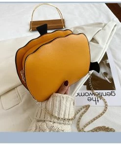 Shop Lena Jade Bags Orange Pumpkin Halloween Crossbody Bag