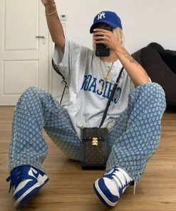 Shoplenajade Vintage Distressed Jeans Pants