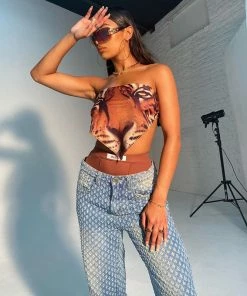 Shoplenajade Vintage Distressed Jeans Pants