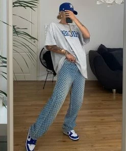 Shoplenajade Vintage Distressed Jeans Pants