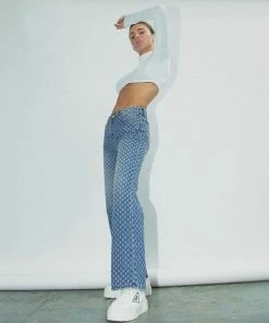 Shoplenajade Vintage Distressed Jeans Pants