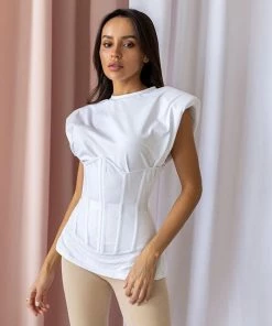 Shop Lena Jade White Daphne Corset