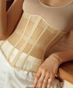 Shop Lena Jade Beige Daphne Corset