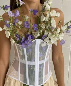 Shop Lena Jade White Daphne Corset