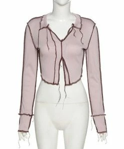 Shop Lena Jade Dusty Pink Patchwork Long Sleeve