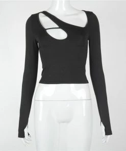 Shop Lena Jade Black Cut Out Long Sleeve Long Sleeves