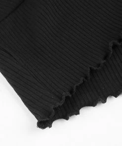 Shoplenajade Black Lace Long Sleeve Long Sleeves