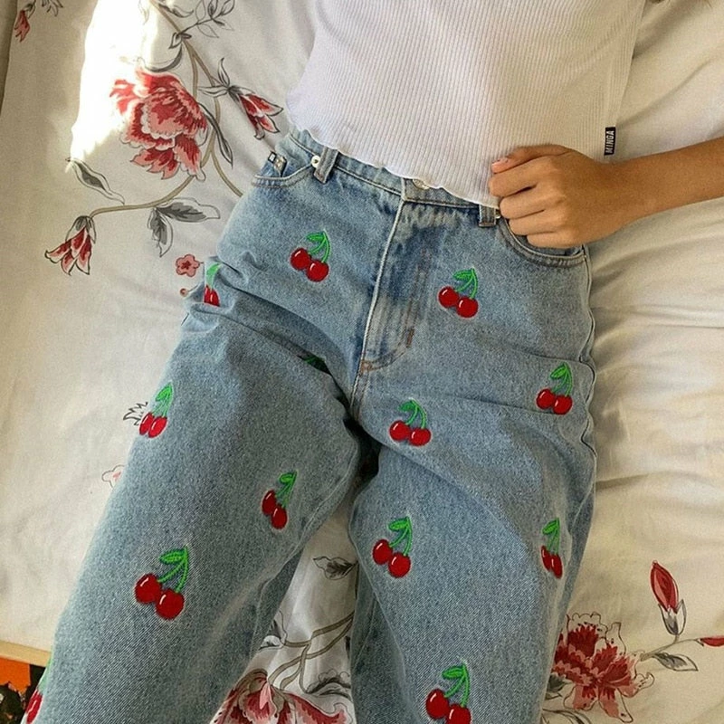 Shoplenajade Pants Cherry Jeans 5 Shoplenajade Pants Cherry Jeans