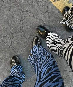 Shoplenajade Zebra Mom Pants