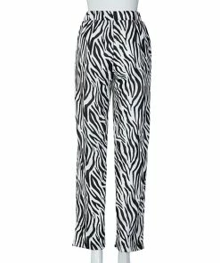 Shoplenajade Zebra Mom Pants