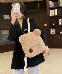 Shop Lena Jade Sherpa Teddy Bear Bag