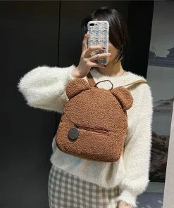 Shop Lena Jade Sherpa Teddy Bear Bag