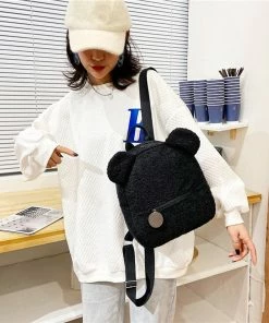 Shop Lena Jade Sherpa Teddy Bear Bag